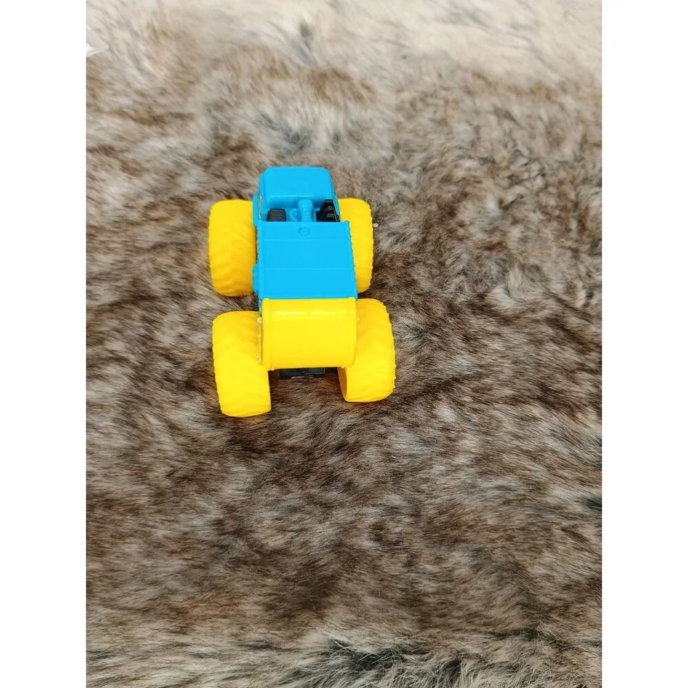 Monster Truck Toy With Yellow Tires & Blue Body‎ For Kids
